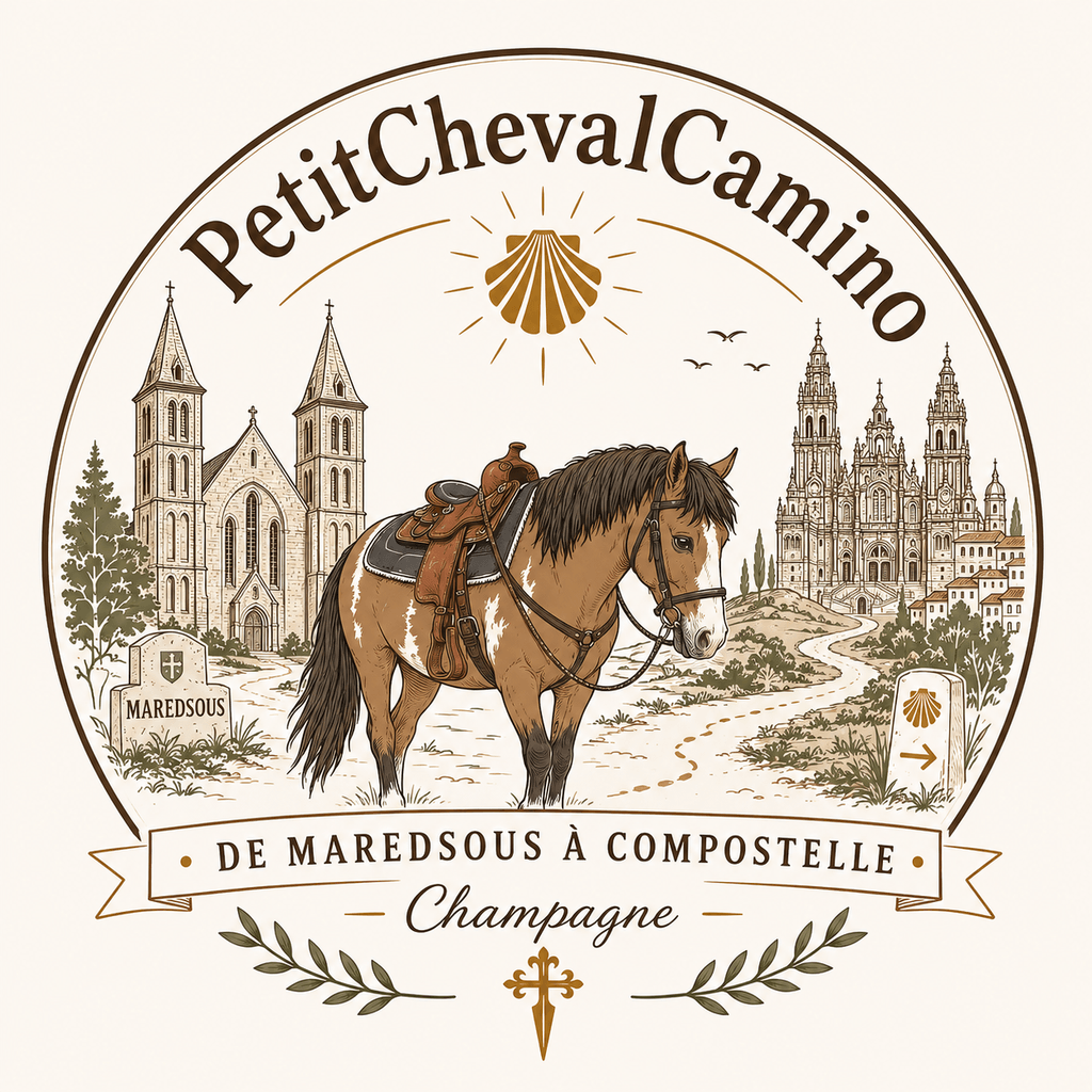 Petit Cheval Camino : De Maredsous à Saint-Jacques-de-Compostelle, à cheval.